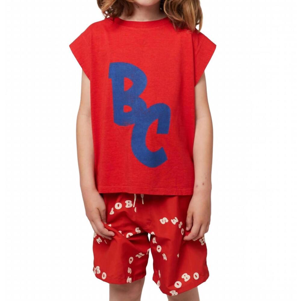 NEW BOBO CHOSES crewneck tank top in red